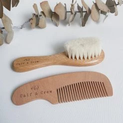 NEW Calf & Crew - Baby Brush & Comb Set