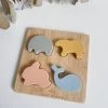 Calf & Crew - Silicone Animal Puzzle NEW