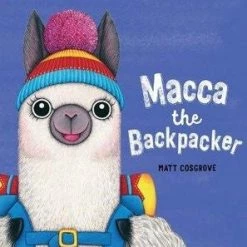 Discoveroo - Macca The Backpacker / Large Hardcover Book Toys