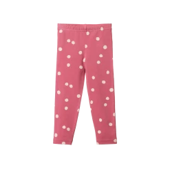 Nature Baby - Leggings / Speckle Raspberry Print