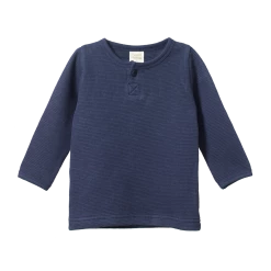 Cheap Hello Willow Store 23 Nature Baby - Henley Tee Waffle / Night