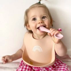 Little Woods - Silicone Baby Utensils / 2 Pack NEW