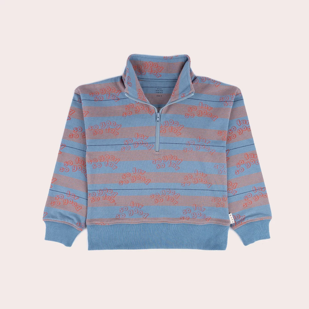 Olive + The Captain - So Far, So Good Pullover NEW 1 Olive + The Captain - So Far, So Good Pullover NEW