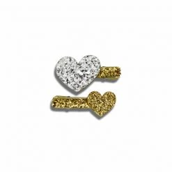 Milk & Soda - Double Heart Hair Clip Accessories