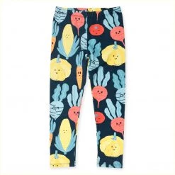 Minti - Happy Veges Tights / Dark Green